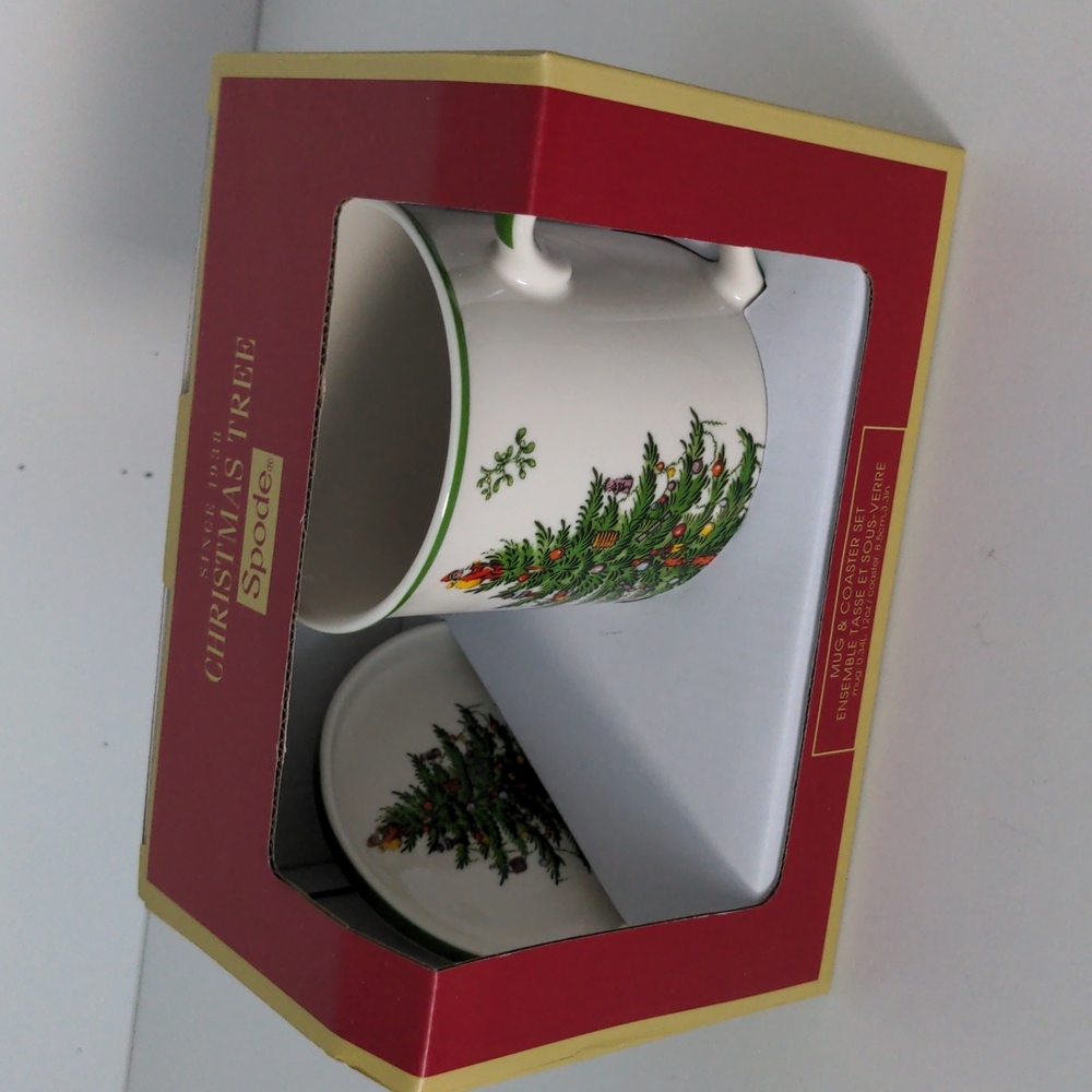 Spode Mug and Coaster